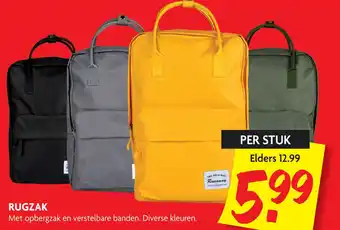 Dekamarkt RUGZAK aanbieding