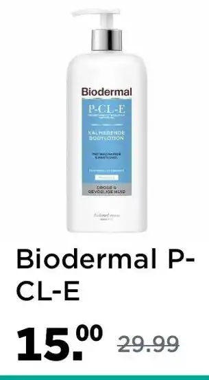 De Online Drogist Biodermal P-CL-E Kalmerende Bodylotion Droge & Gevoelige Huid aanbieding