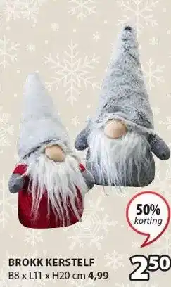 Jysk Brokk kerstele aanbieding
