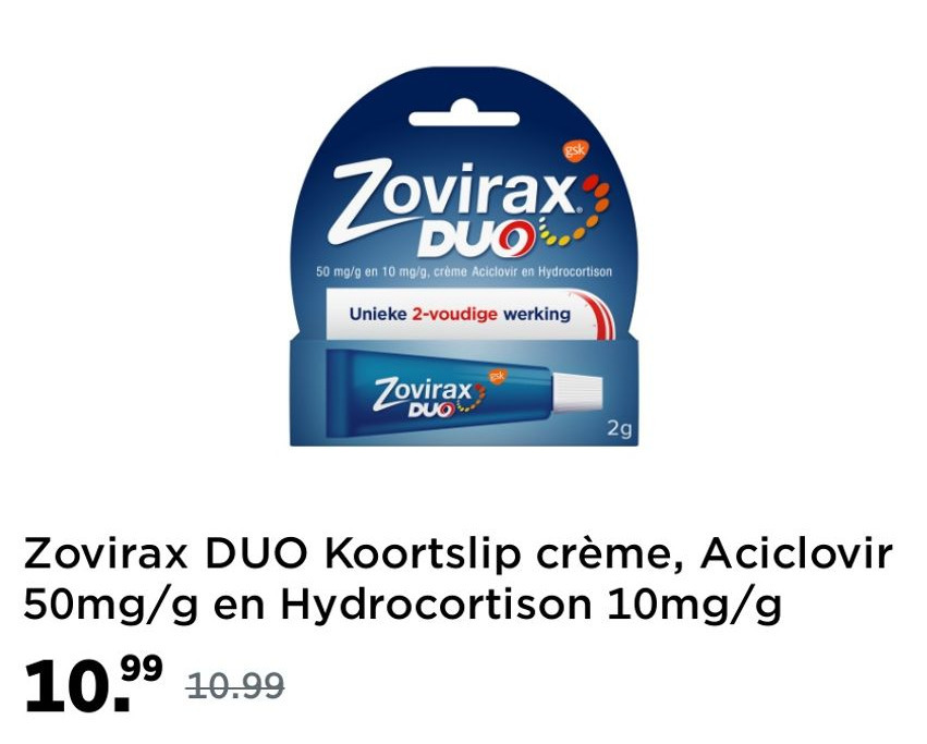 Zovirax Duo Online