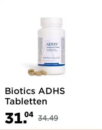 De Online Drogist Biotics ADHS Tabletten aanbieding