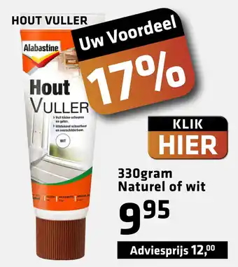 De voordeelmarkt HOUT VULLER aanbieding