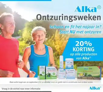 Gezond & Wel Alka® Ontzuringsweken aanbieding