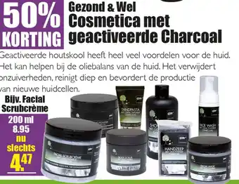 Gezond & Wel Gezond & Wel Cosmetica met geactiveerde Charcoal aanbieding