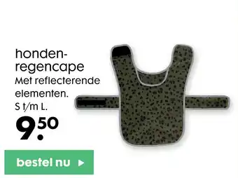 HEMA honden- regencape aanbieding