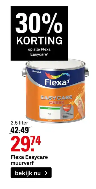 Karwei Flexa Easycare muurverf aanbieding