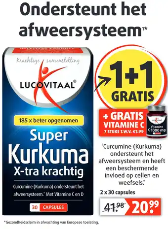 Lucovitaal Super Kurkuma aanbieding