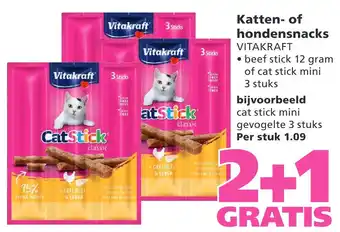 Ranzijn Katten- of hondensnacks aanbieding