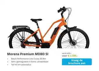 Stella fietsen Morena Premium MDBD SI aanbieding