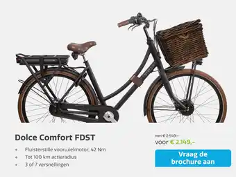 Stella fietsen Dolce Comfort FDST aanbieding