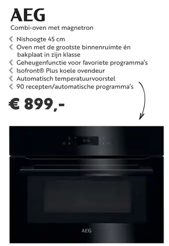 Superkeukens AEG aanbieding