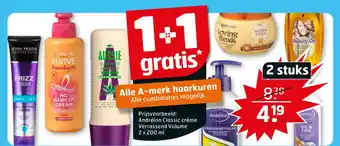 Trekpleister Alle A-merk haarkuren aanbieding