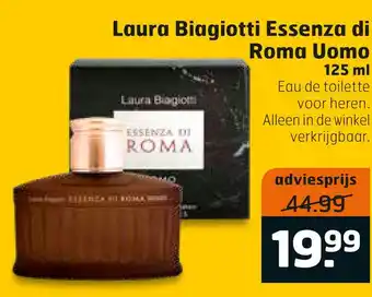 Trekpleister Laura Biagiotti Essenza di Roma Uomo 125 ml aanbieding