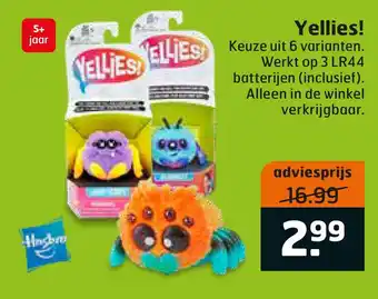 Trekpleister Yellies! aanbieding