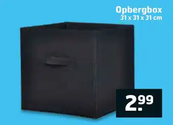 Trekpleister Opbergbox 31 x 31 x 31 cm aanbieding