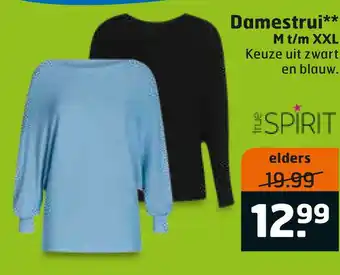 Trekpleister Damestrui M t/m XXL aanbieding