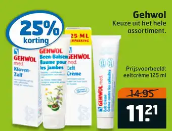 Trekpleister Gehwol aanbieding