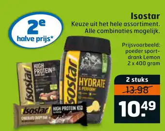 Trekpleister Isostar aanbieding