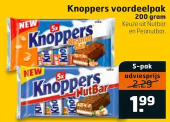 Trekpleister Knoppers voordeelpak 200 gram aanbieding