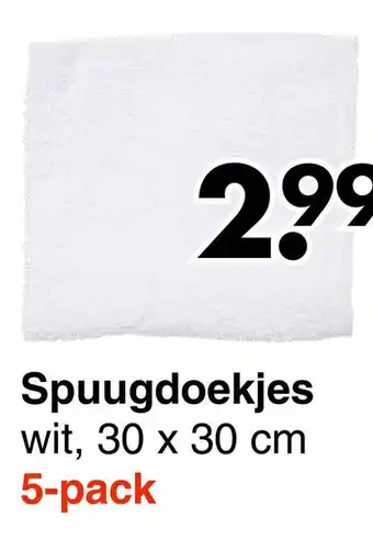 Wibra Spuugdoekjes aanbieding