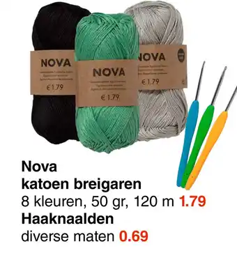 Wibra Nova katoen breigaren aanbieding