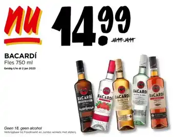 Jumbo Bacardí aanbieding