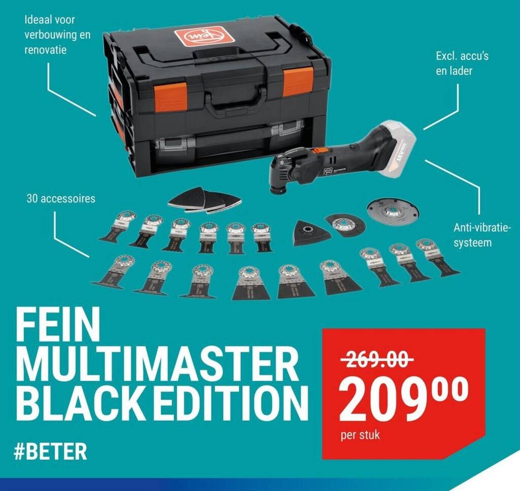 Fein deals multimaster aanbieding