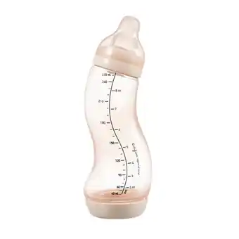 Babypark Difrax s-fles roze 250 ml aanbieding