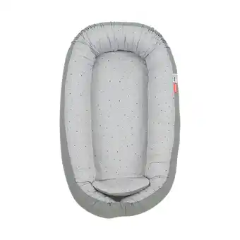 Babypark Done by deer confetti cozy babynest grey aanbieding