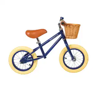 Babypark Banwood first go loopfiets navy aanbieding