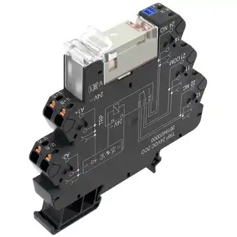 Conrad Weidmüller trp 12vdc 2co koppelrelais 12 v/dc 8 a 2x wisselcontact 10 stuk(s) aanbieding