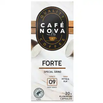 Dekamarkt Cafe nova koffiecups espresso forte aanbieding
