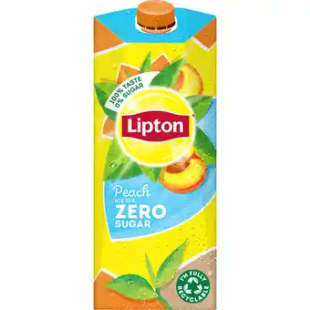 Dekamarkt Lipton ice tea peach zero aanbieding