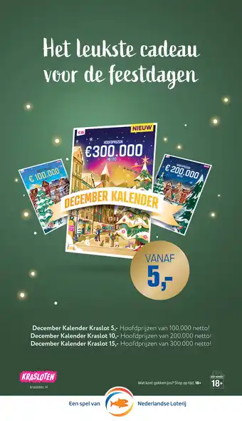 Primera December Kalender Kraslot Vanaf 5,00 aanbieding