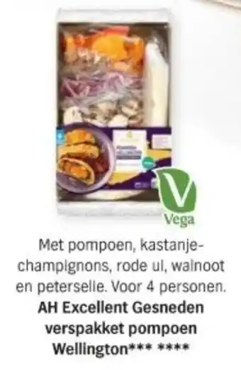 Albert Heijn AH Excellent Gesneden verspakket pompoen Wellington aanbieding