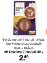 Albert Heijn Gevuld met mini-marshmallows. om warme chocolademelk mee te maken. aanbieding