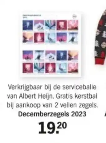 Albert Heijn Decemberzegels 2023 aanbieding