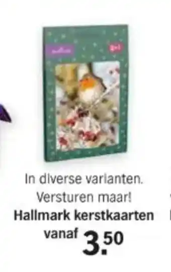 Albert Heijn Hallmark kerstkaarten aanbieding