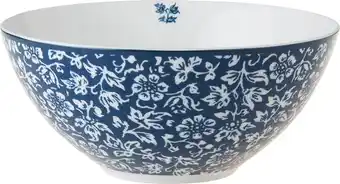 Intratuin Laura ashley schaal alyssa blauw d 16 h 8 cm aanbieding