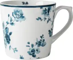 Intratuin Laura ashley mok xl china rose blauw 540 ml aanbieding