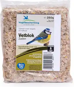 Intratuin Cj wildlife zaden vetblok 10 x 11,5 x 2,5 cm aanbieding