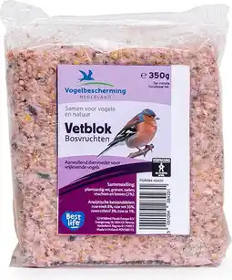 Intratuin Cj wildlife bosvruchten vetblok 10 x 11,5 x 2,5 cm aanbieding