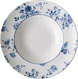 Intratuin Laura ashley pastabord china rose blauw d 27,5 h 5,4 cm aanbieding