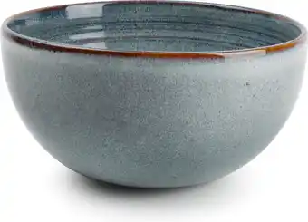 Intratuin Ona schaal duna blauw d 14 h 6,5 cm aanbieding