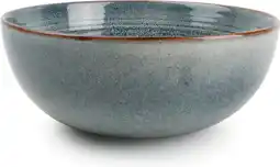 Intratuin Ona schaal duna blauw d 20 h 7,5 cm aanbieding