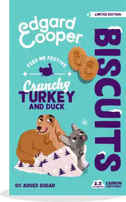 Intratuin Edgard & cooper hondenkoekjes eend / kalkoen 400 g aanbieding