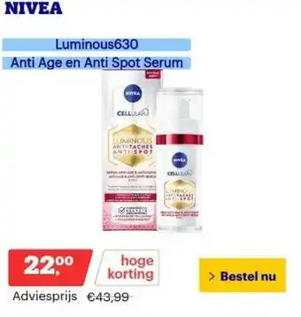 Bol.com Nivea aanbieding