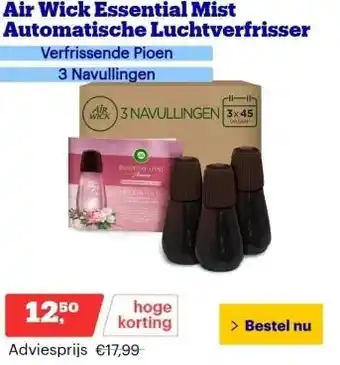 Bol.com Air wick essential mist automatische luchtverfrisser aanbieding