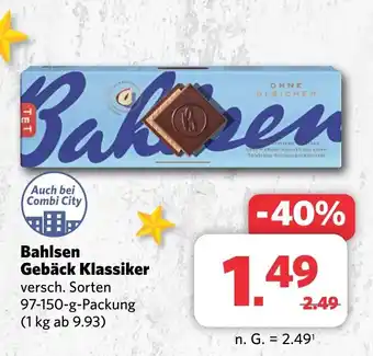 Combi Markt Bahlsen Gebäck Klassiker aanbieding