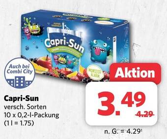 Combi Markt Capri-Sun aanbieding